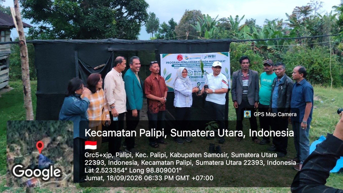 Penyerahan Secara Simbolis Rumah Bibit Tanaman Endemik
