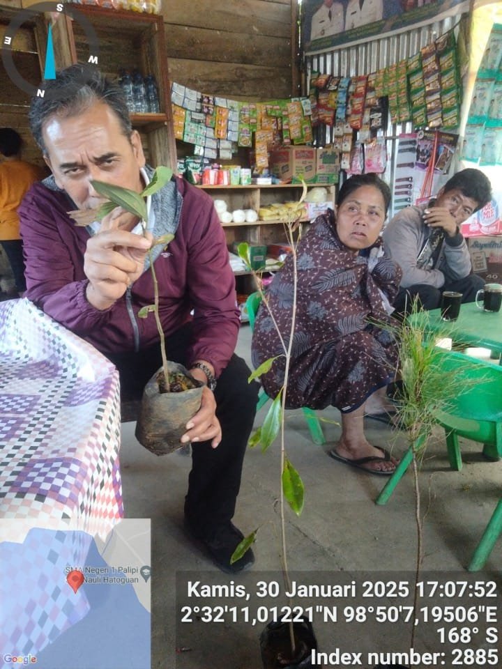 Dokumentasi kegiatan: PPTSB dan Perum Jasa Tirta Resmi Mulai Penghijauan 50 Hektar Lahan Kritis di Samosir