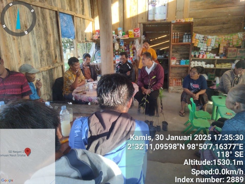Dokumentasi kegiatan: PPTSB dan Perum Jasa Tirta Resmi Mulai Penghijauan 50 Hektar Lahan Kritis di Samosir