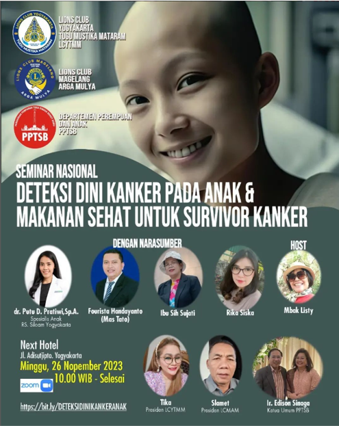 Seminar Deteksi Dini Kanker Anak dan Edukasi Makanan Sehat